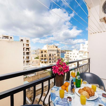 Seashells Apartments With Terrace, Just Off The Seafront In Bugibba - By Getawaysmalta Сент-Полс-Бей Экстерьер фото